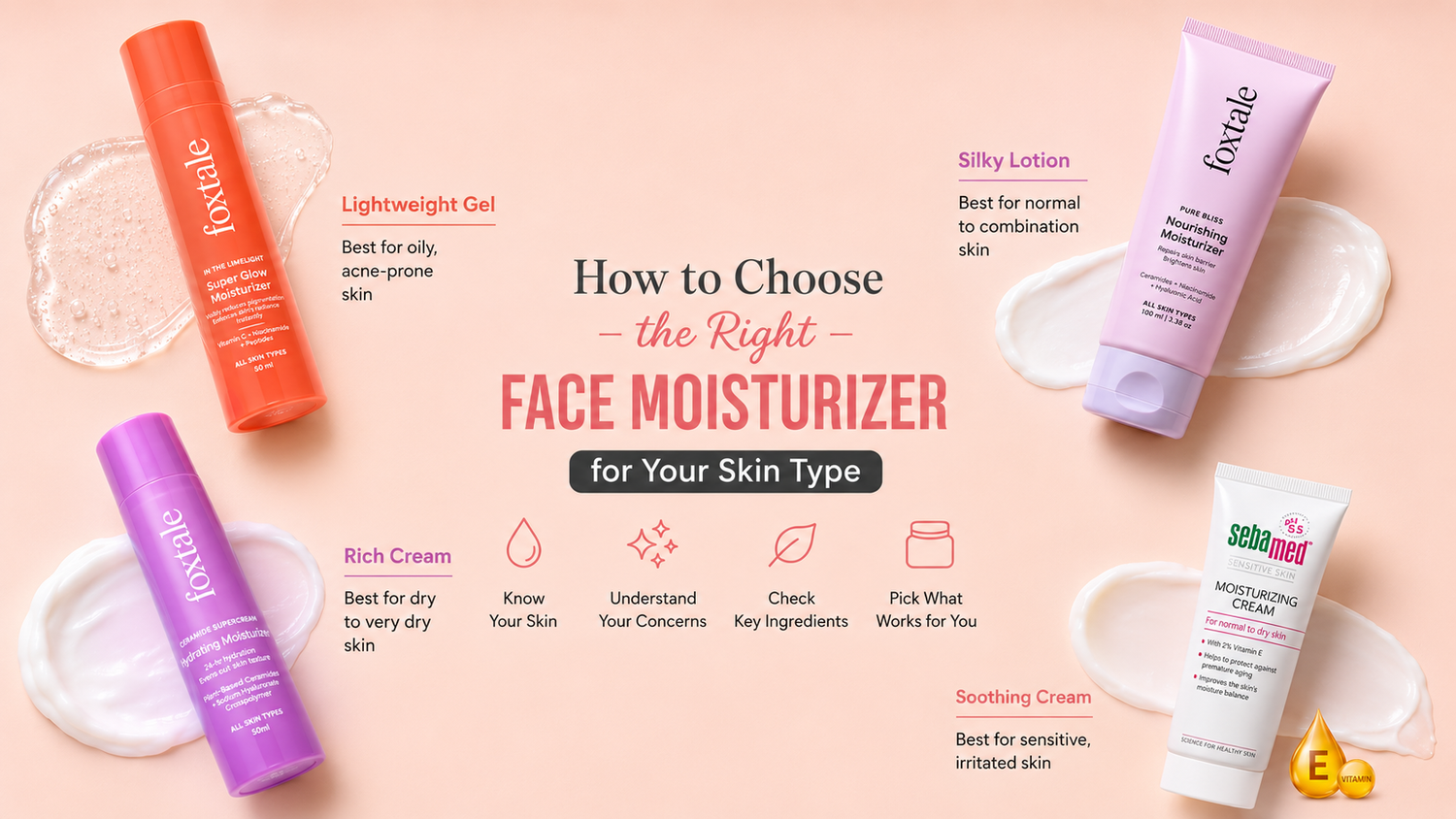 How to Choose the Right Face Moisturizer for Your Skin Type