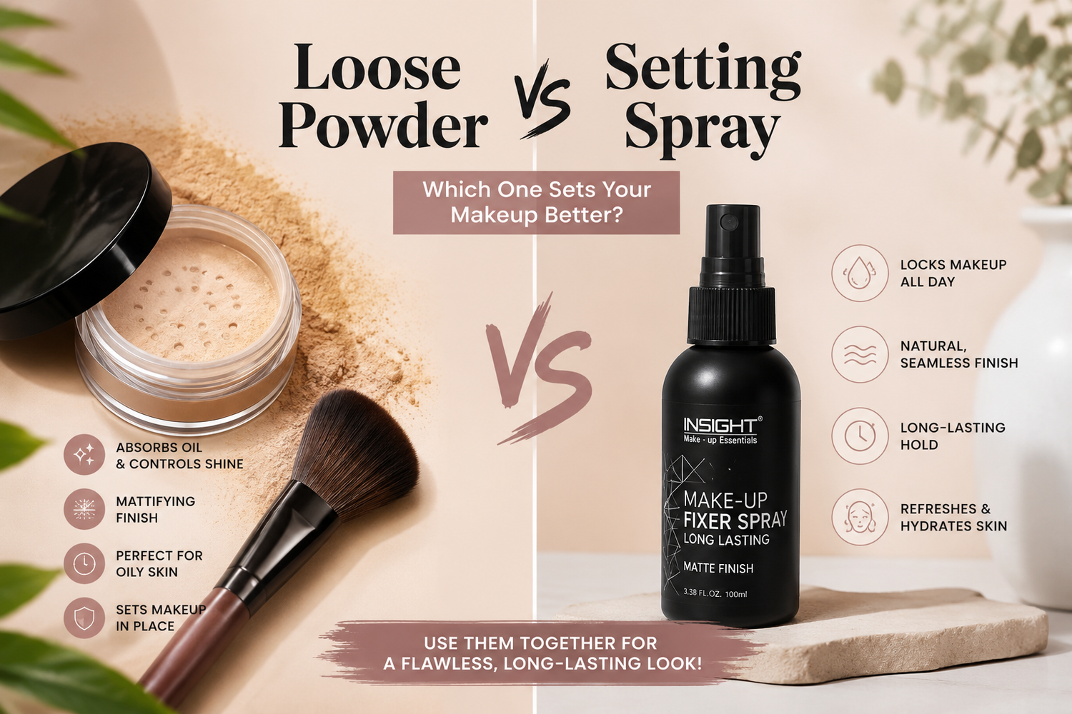 Loose Powder vs Setting Spray: Which One Sets Your Makeup Better?