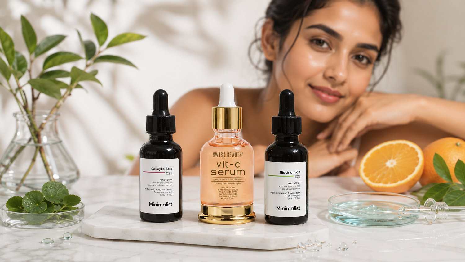 Niacinamide vs Vitamin C vs Salicylic Acid: Which Serum Do You Need?
