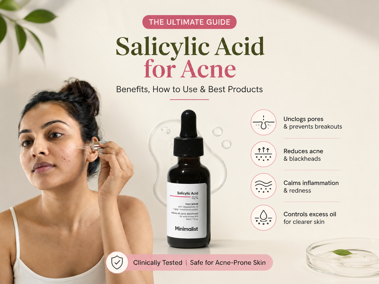 Salicylic Acid for Acne: Benefits, How to Use & Best Products