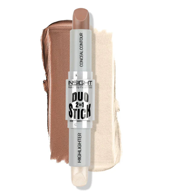 Insight Cosmetics Duo Stick Conceal Contour + Highlighter, 8.5g