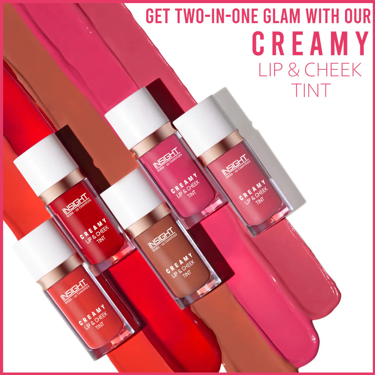 Insight Cosmetics Creamy Lip & Cheek Tint, 7.5g
