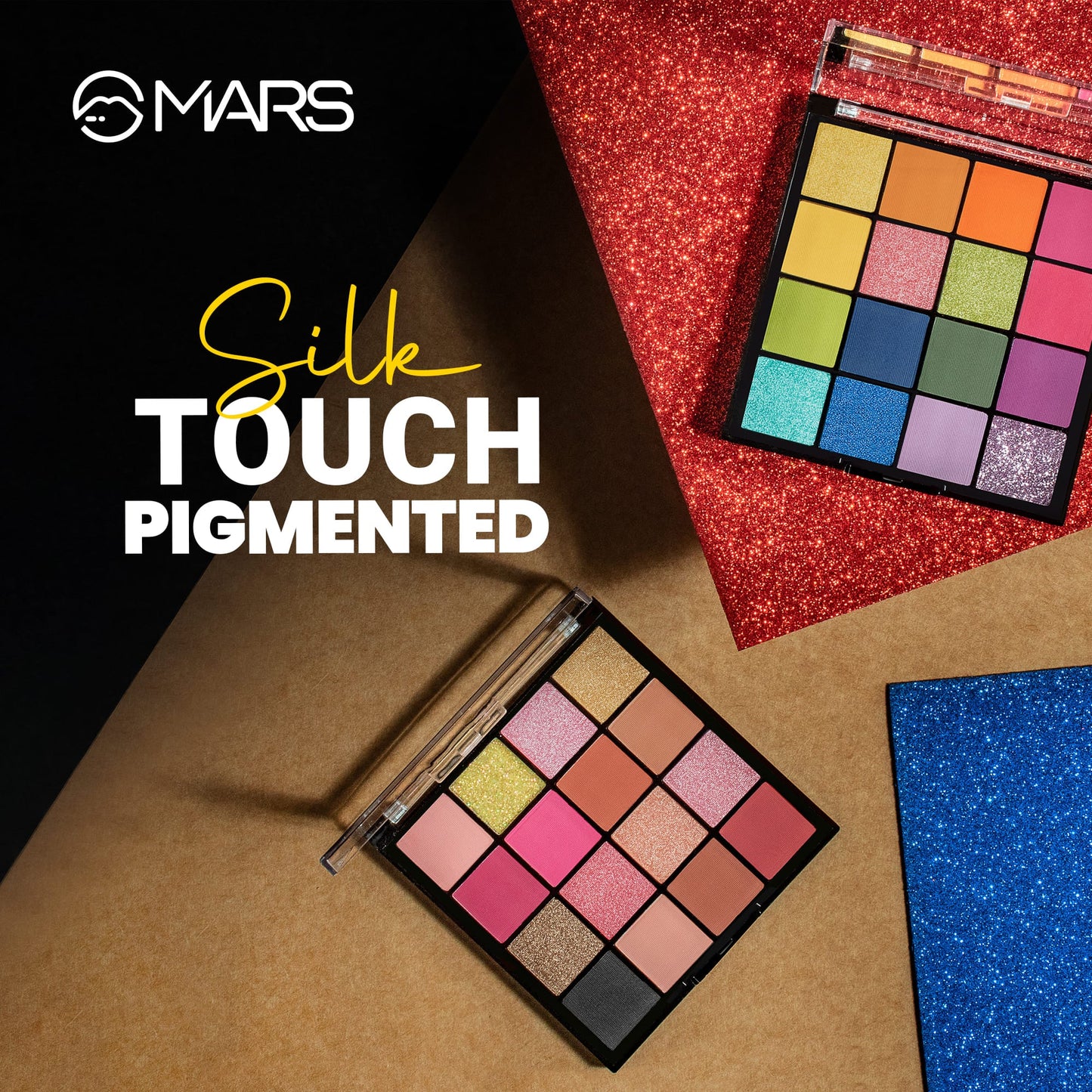 Mars 16 Color Eyeshadow Palette- Mesmereyes, 20.8g