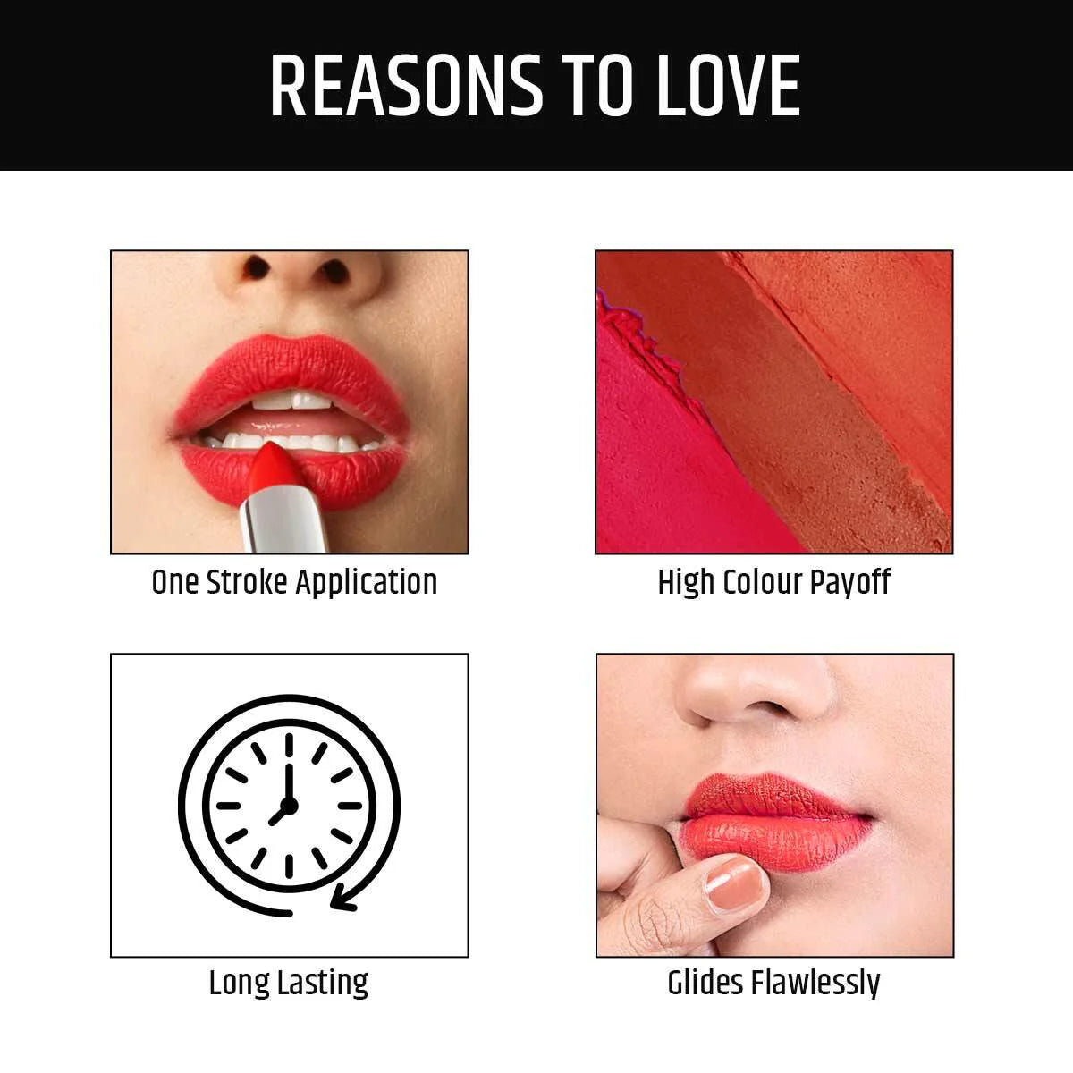 Insight Cosmetics Always On Matte Lipstick, 4.2g