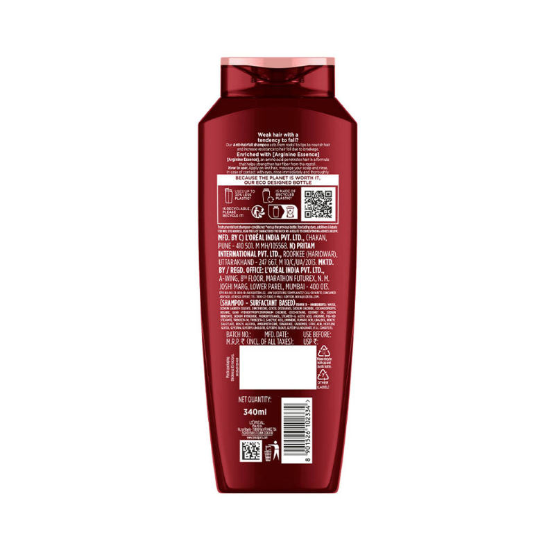 L'Oreal Fall Resist 3X Shampoo