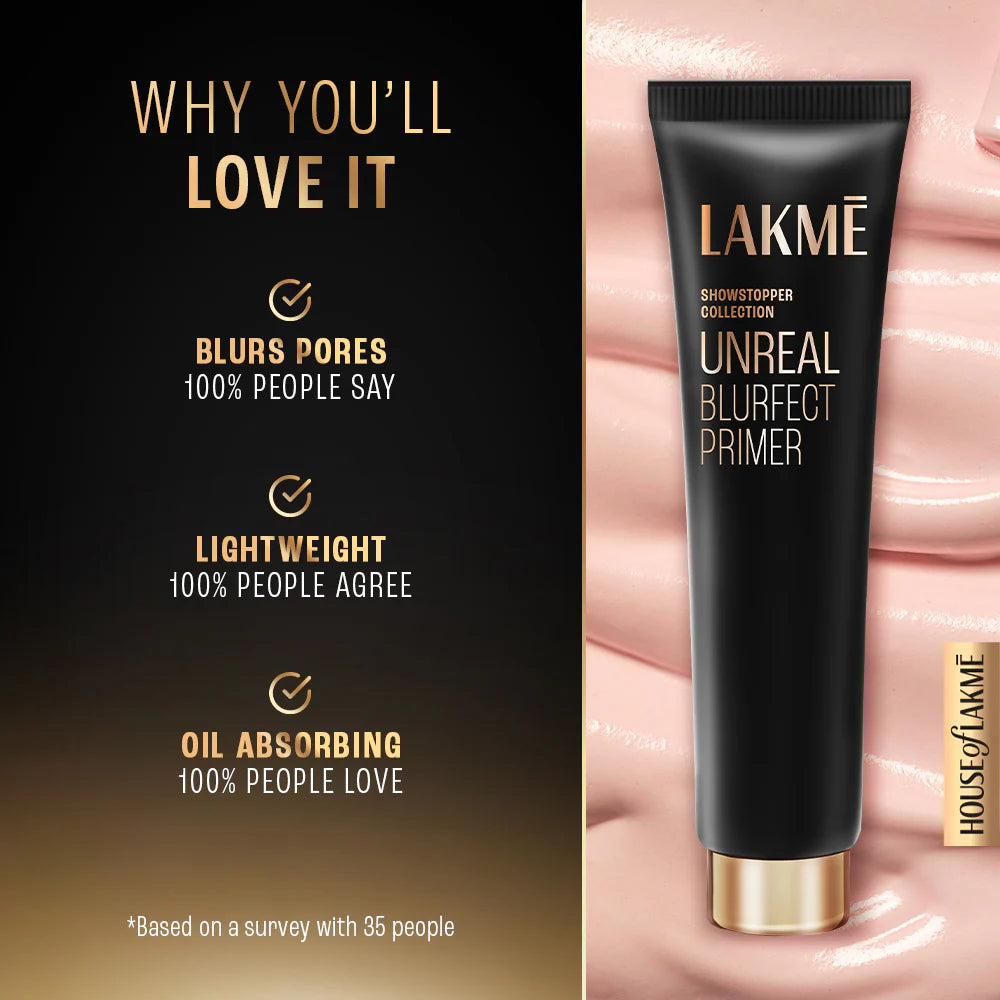 Lakmē Unreal Blur Perfect Primer, 30ml
