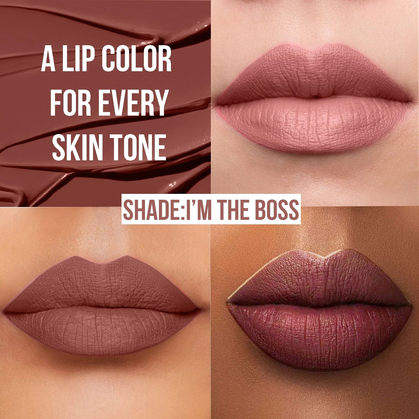 Insight Cosmetics 24 Hrs Non Transfer Matte Lipstick, 3g