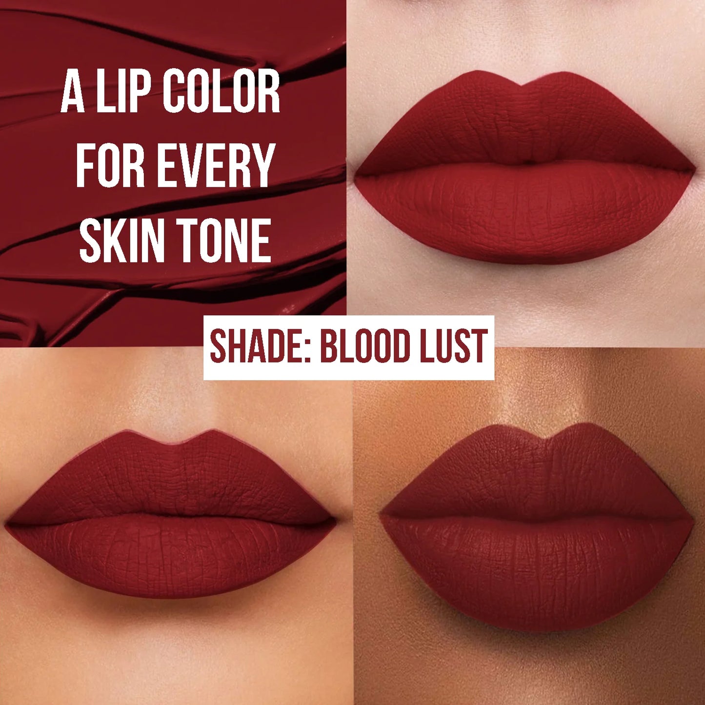 Insight Cosmetics 24 Hrs Non Transfer Matte Lipstick, 3g