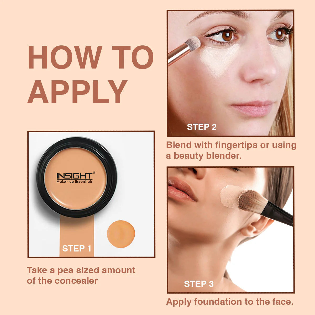 Insight Cosmetics Concealer, 3.5g