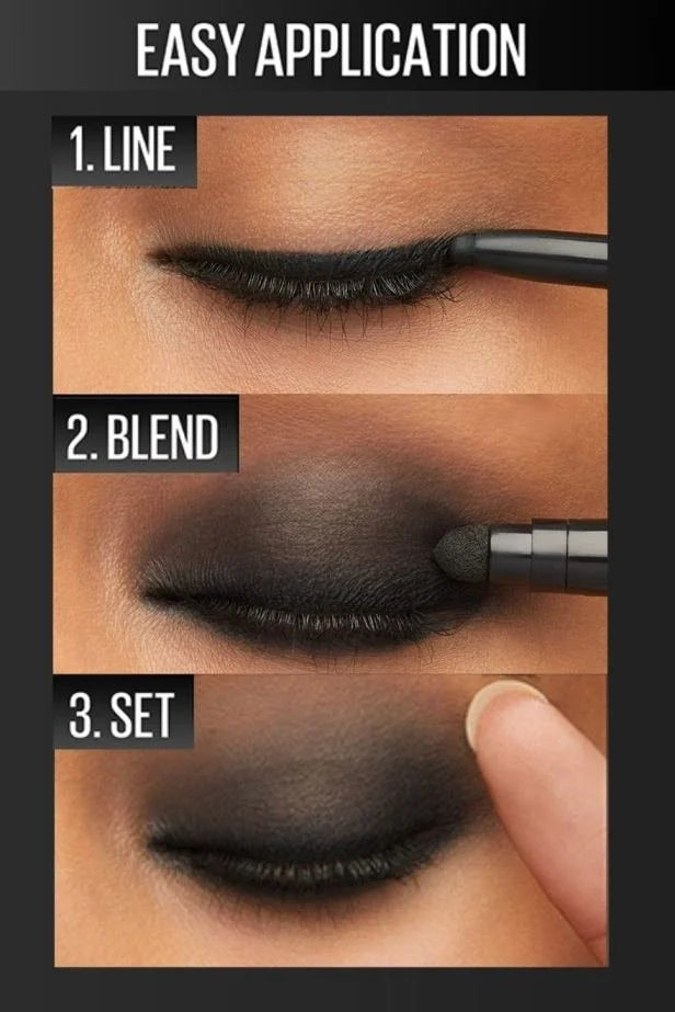 Maybelline New York Tattoo studio Smokey Gel Pencil Eyeliner, 0.28g
