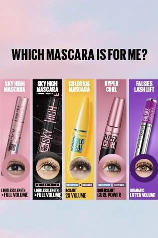 Maybelline New York Lash Sensational Sky High Waterproof Mascara, 6ml