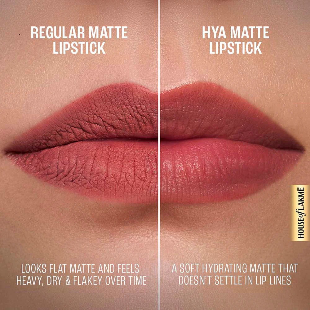 Lakmē 9to5 Hya Matte Lipstick, 3.6g