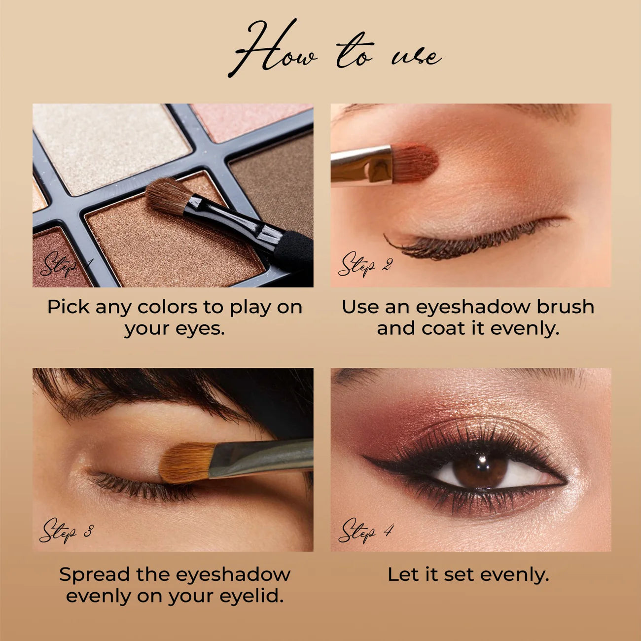 Insight Cosmetics All Eyes On You Eyeshadow Palette, 17g