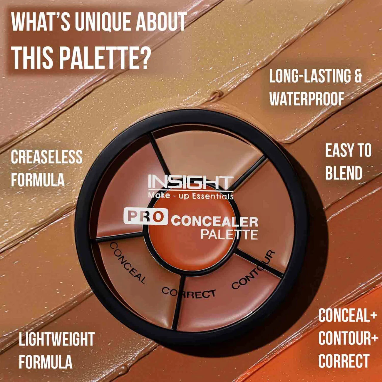 Insight Cosmetics Pro Concealer Palette, 15g