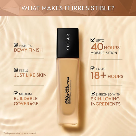 SUGAR Ace Of Face Dewy Foundation, 30ml
