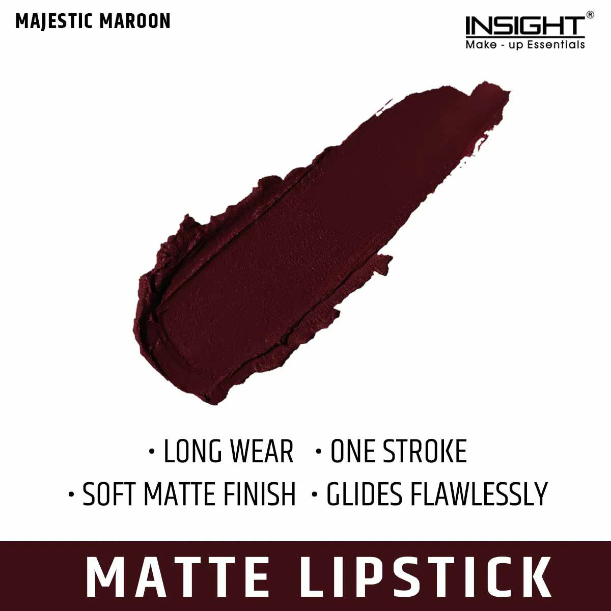 Insight Cosmetics Always On Matte Lipstick, 4.2g