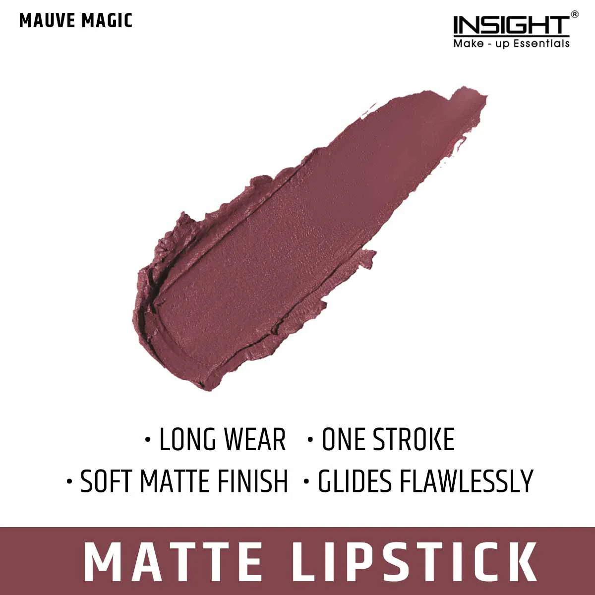 Insight Cosmetics Always On Matte Lipstick, 4.2g