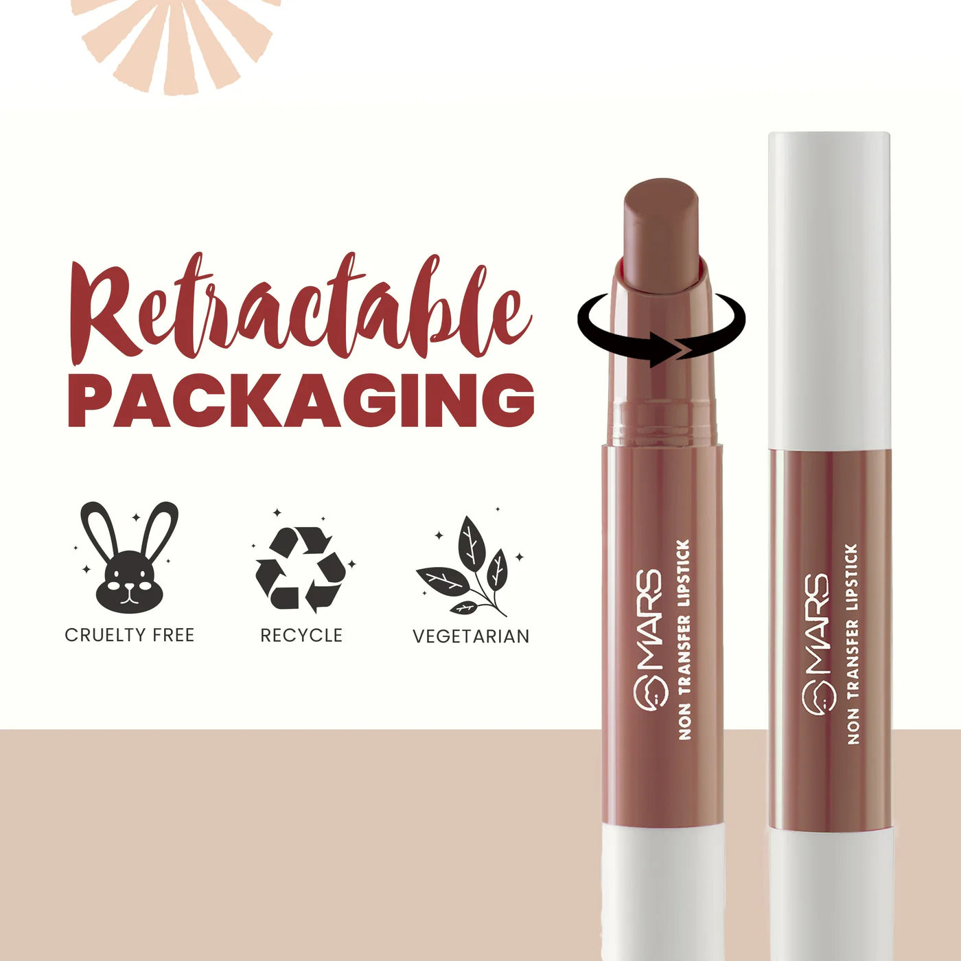 Mars Super Stay | Non Transfer Lipstick, 2.6g