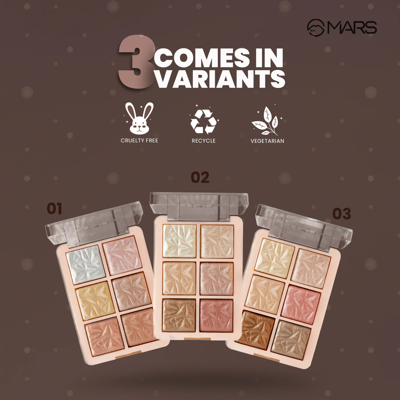 Mars Glowzilla Palette | Face Kit, 12g