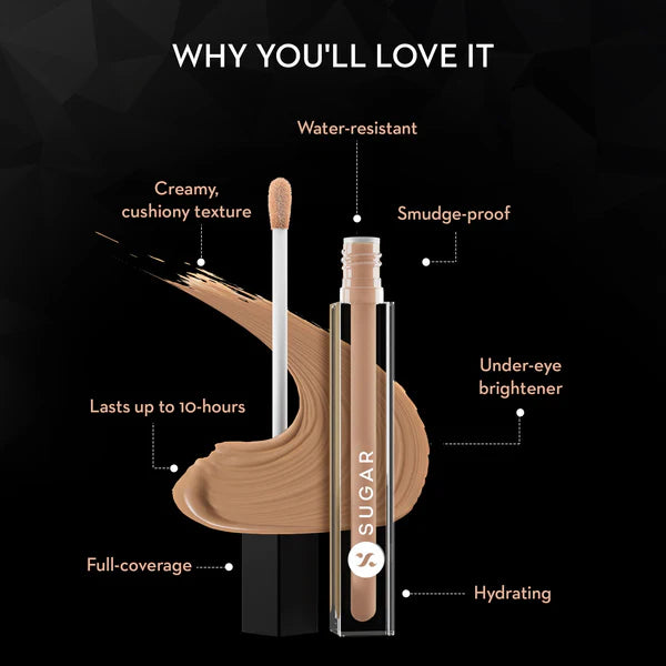 SUGAR Auto Correct Creaseless Concealer, 2g