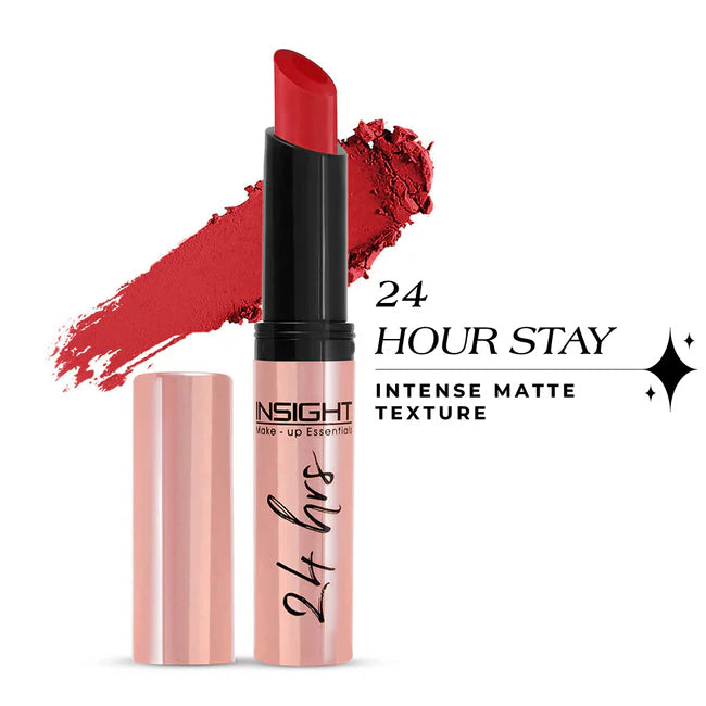 Insight Cosmetics 24 Hrs Non Transfer Matte Lipstick, 3g