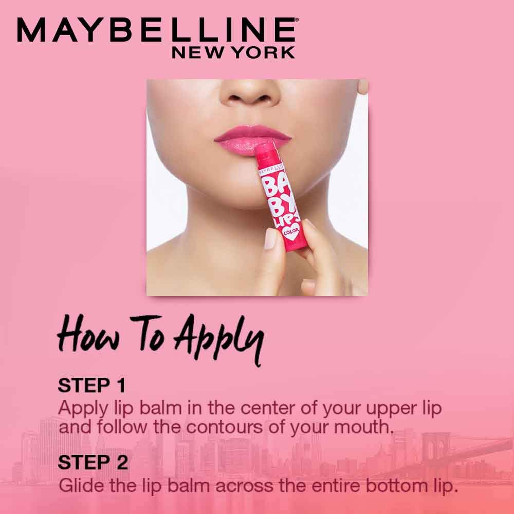 Maybelline New York Baby Lips Loves Color Lip Balm, 4g