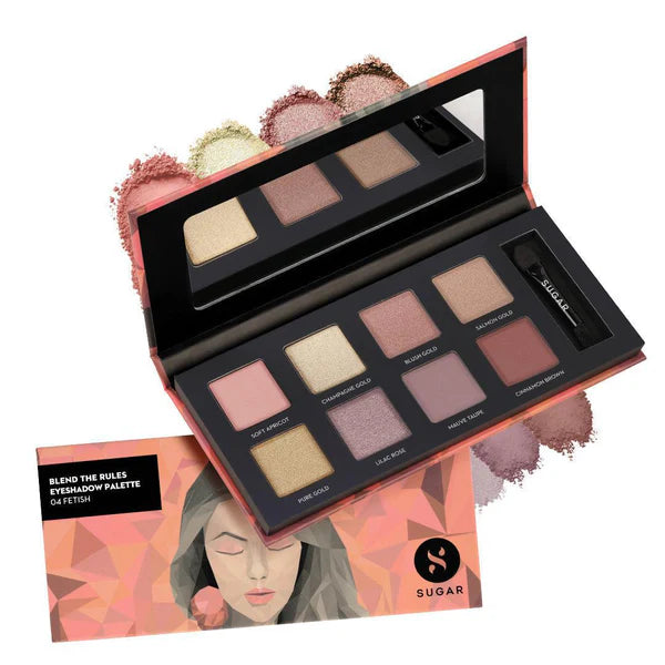 SUGAR Blend The Rules Eyeshadow Palette, 10.4g