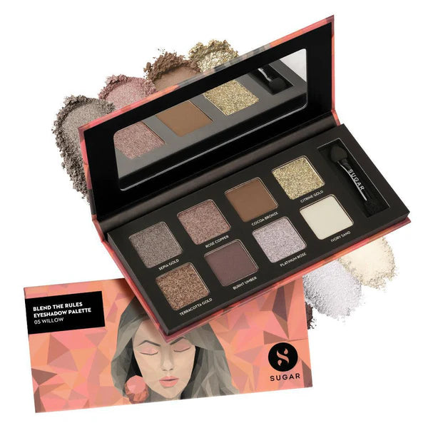 SUGAR Blend The Rules Eyeshadow Palette, 10.4g