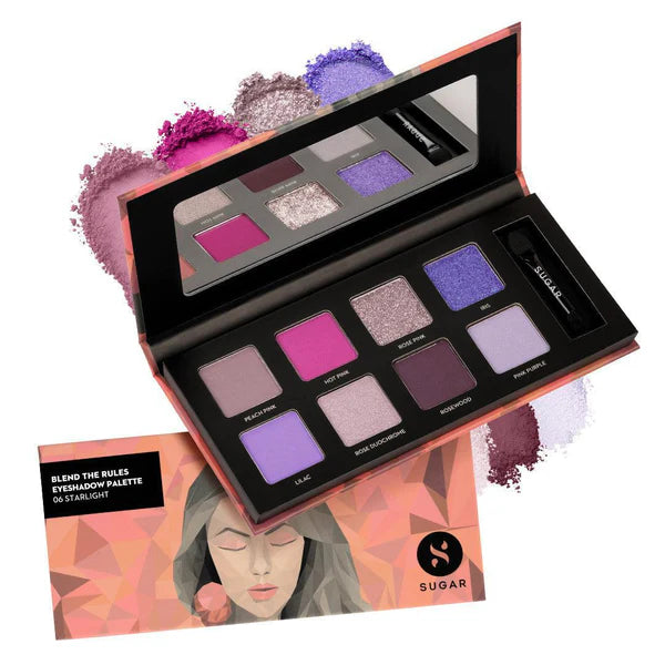 SUGAR Blend The Rules Eyeshadow Palette, 10.4g