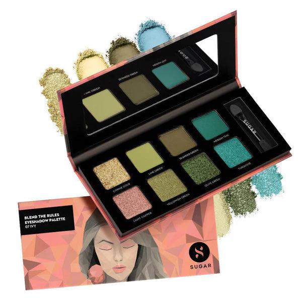 SUGAR Blend The Rules Eyeshadow Palette, 10.4g