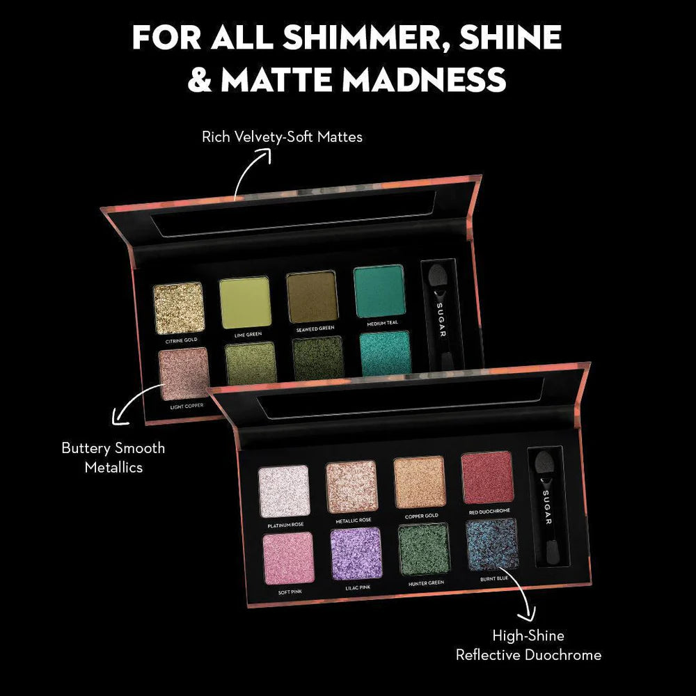SUGAR Blend The Rules Eyeshadow Palette, 10.4g