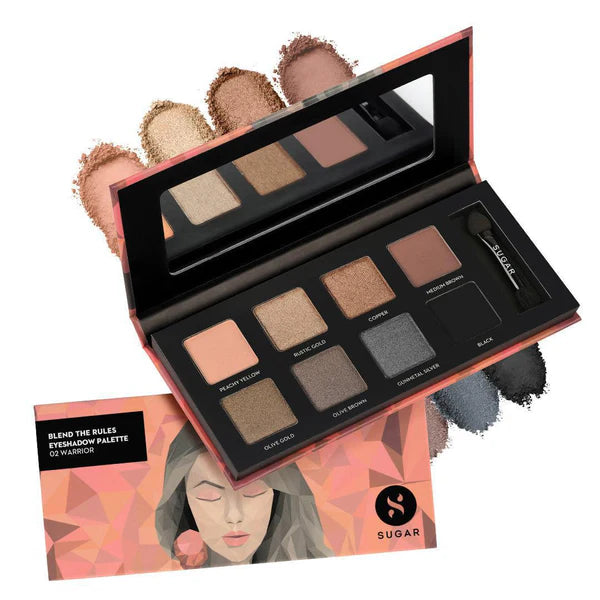 SUGAR Blend The Rules Eyeshadow Palette, 10.4g