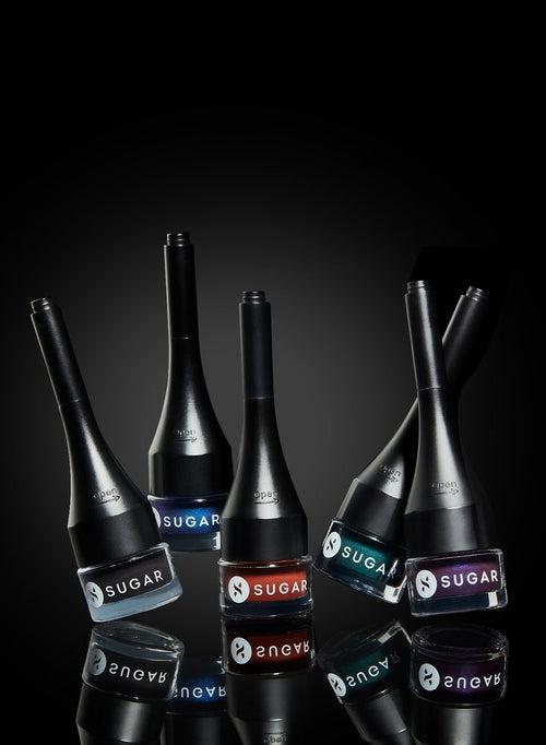SUGAR Born To Wing Gel Eyeliner, 01 Blackmagic Woman (Black), 2.3g