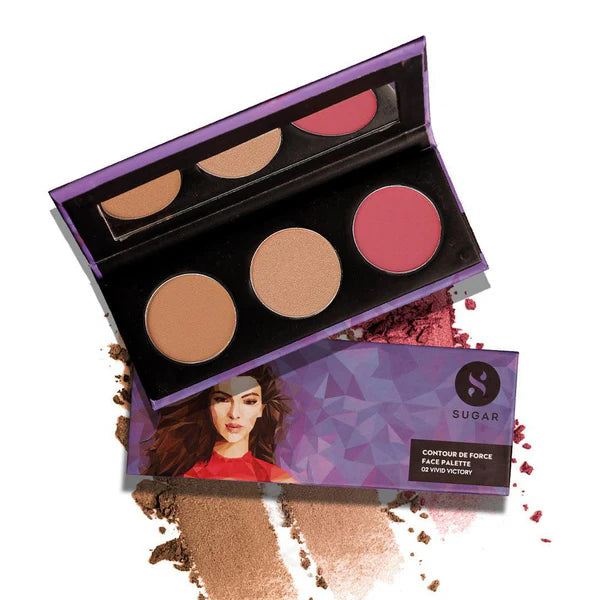 SUGAR Contour De Force Face Palette , 12g