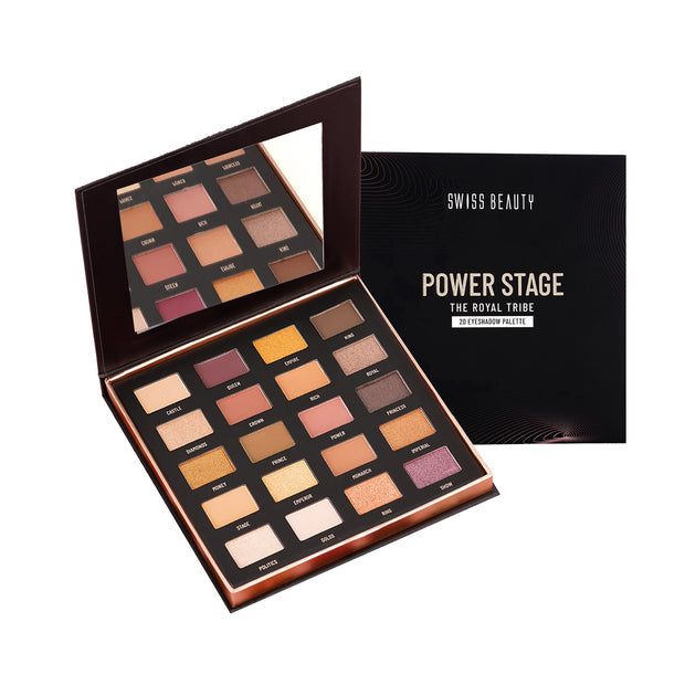 Swiss Beauty Power Stage Eyeshadow Palette, 25g