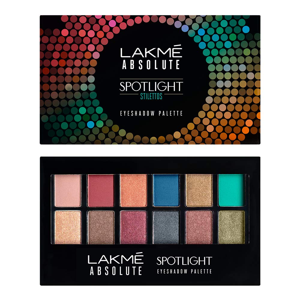 Lakmē Glitterati Chroma Chic Eye Shadow Palette, 12g