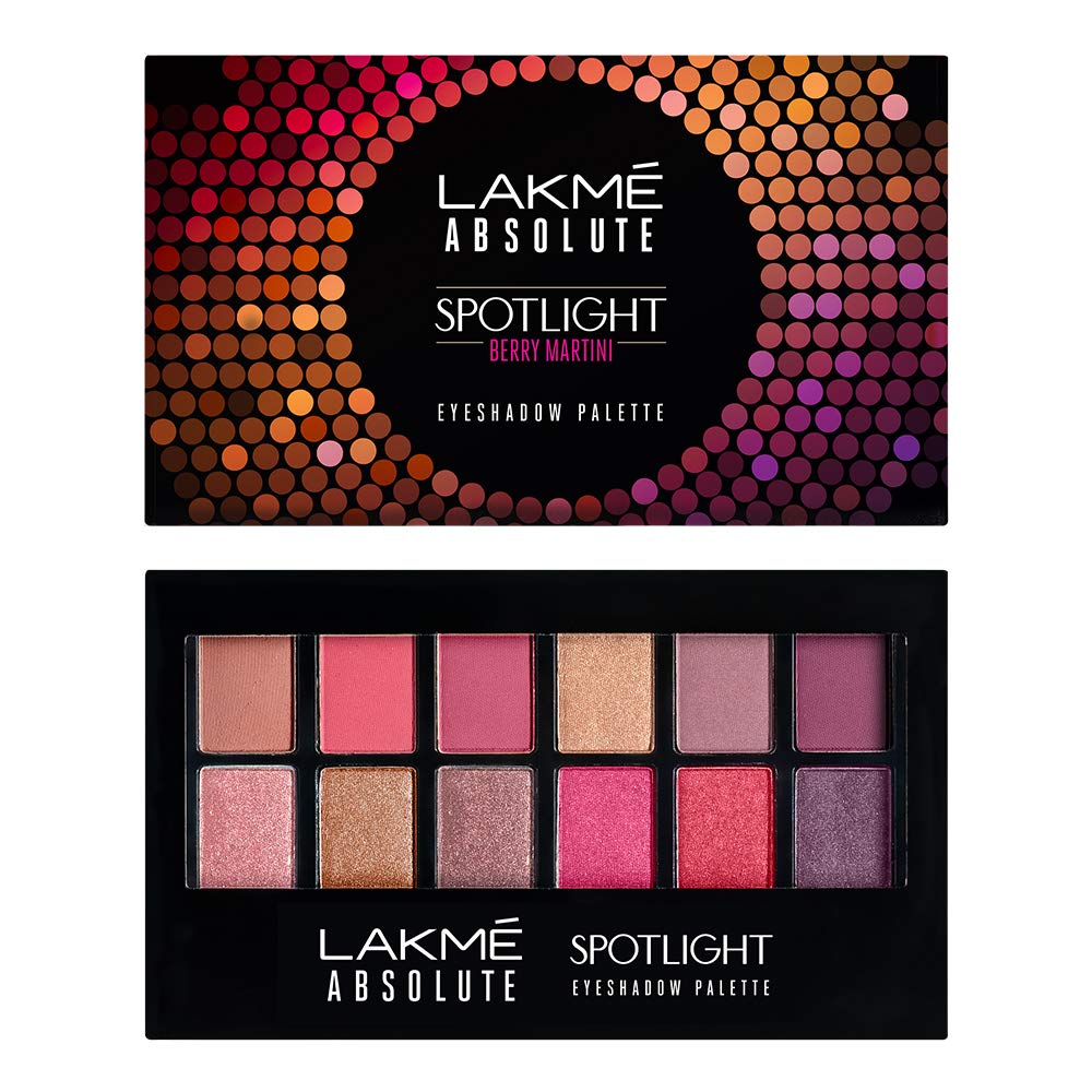 Lakmē Glitterati Chroma Chic Eye Shadow Palette, 12g