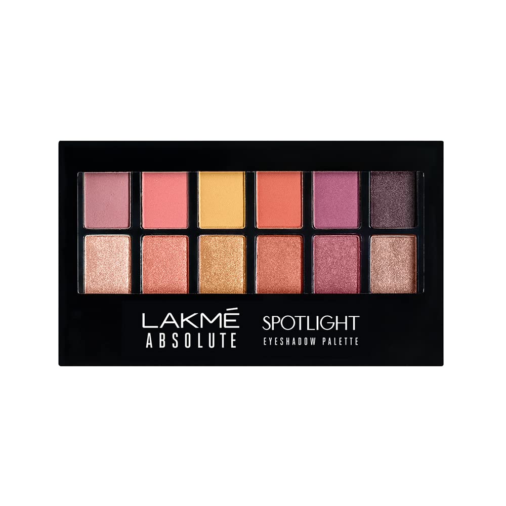 Lakmē Glitterati Chroma Chic Eye Shadow Palette, 12g