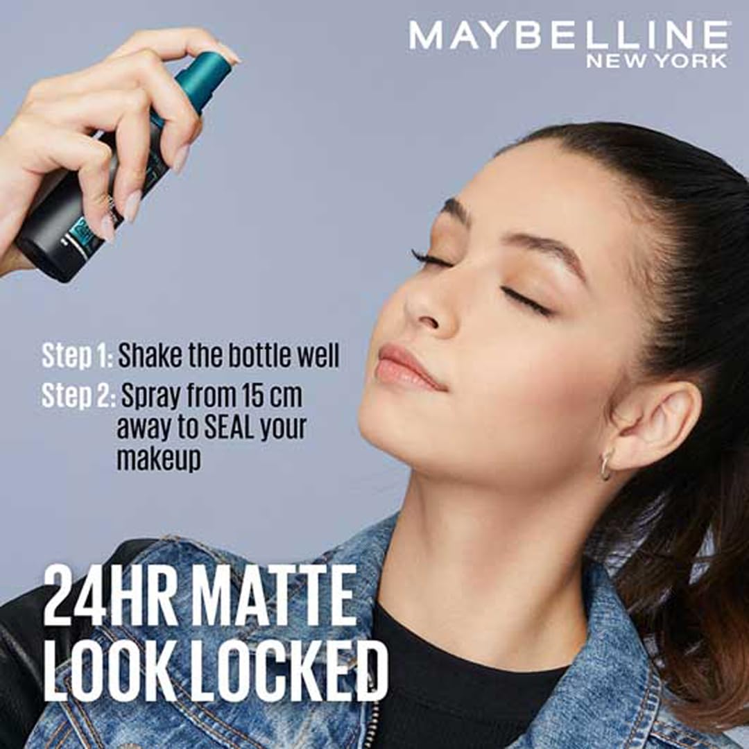 Maybelline New York Fit Me Matte + Poreless Setting Spray, 60ml