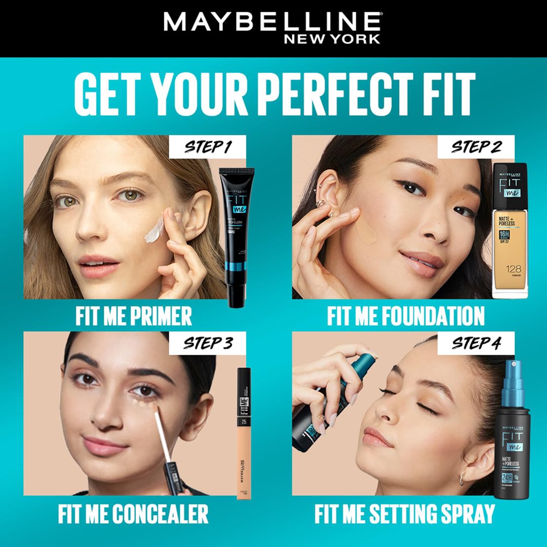 Maybelline New York Fit Me Matte + Poreless Setting Spray, 60ml