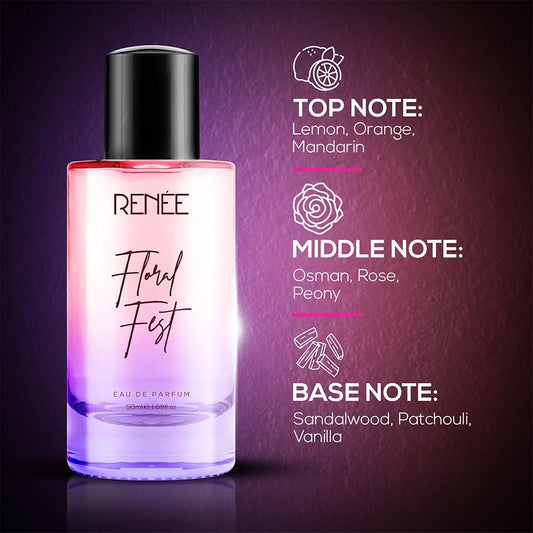 RENEE Floral Fest Eau De Parfum, 50ml