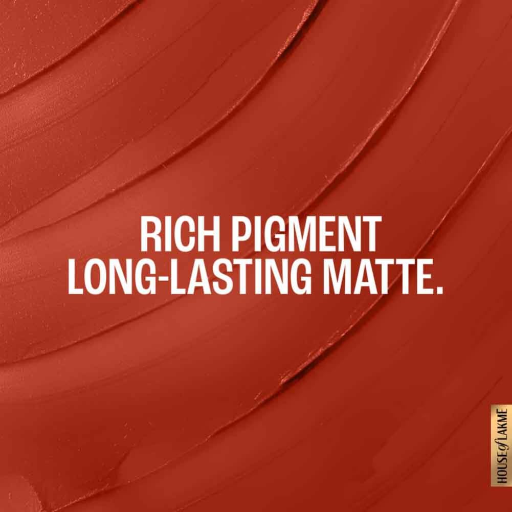 Lakmē Forever Matte Lipstick, 4.5g