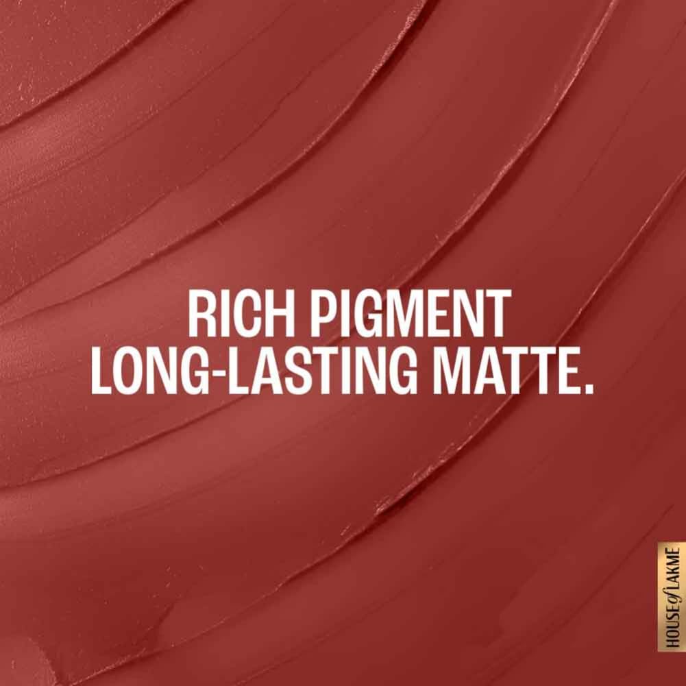 Lakmē Forever Matte Lipstick, 4.5g
