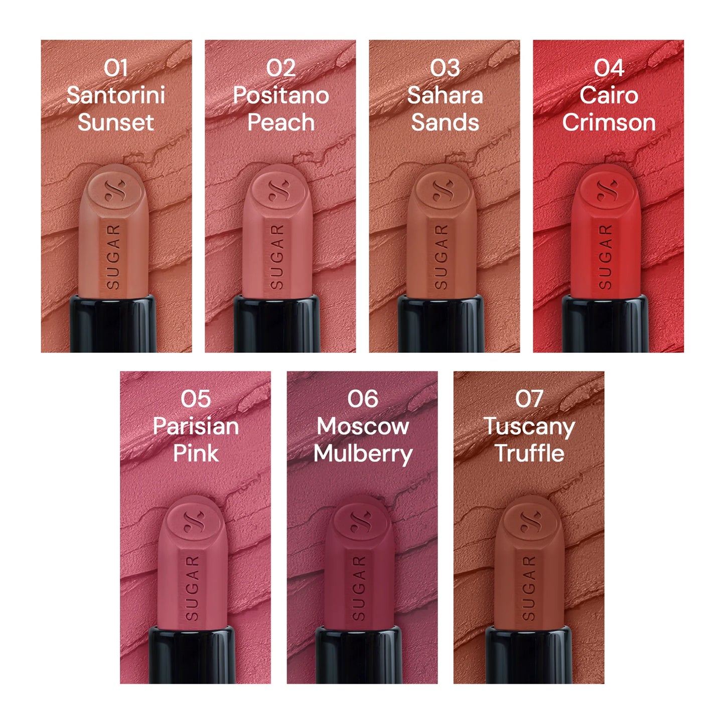 SUGAR Glide Peptide Serum Lipstick, 4.2g