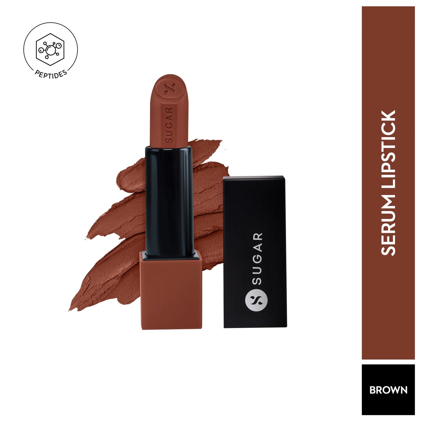SUGAR Glide Peptide Serum Lipstick, 4.2g