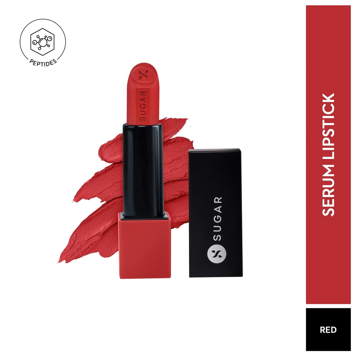 SUGAR Glide Peptide Serum Lipstick, 4.2g