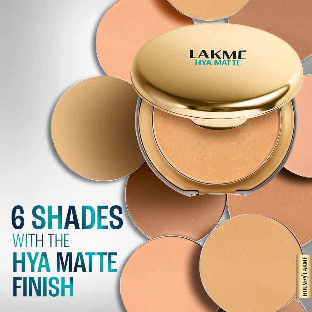 Lakmē 9to5 Hya Matte Pressed Powder , 9g