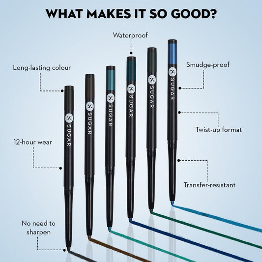 SUGAR Kohl Of Honour Intense Kajal , 0.25g