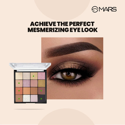 MARS 16 Color Eyeshadow Palette- Mesmereyes, 20.8g