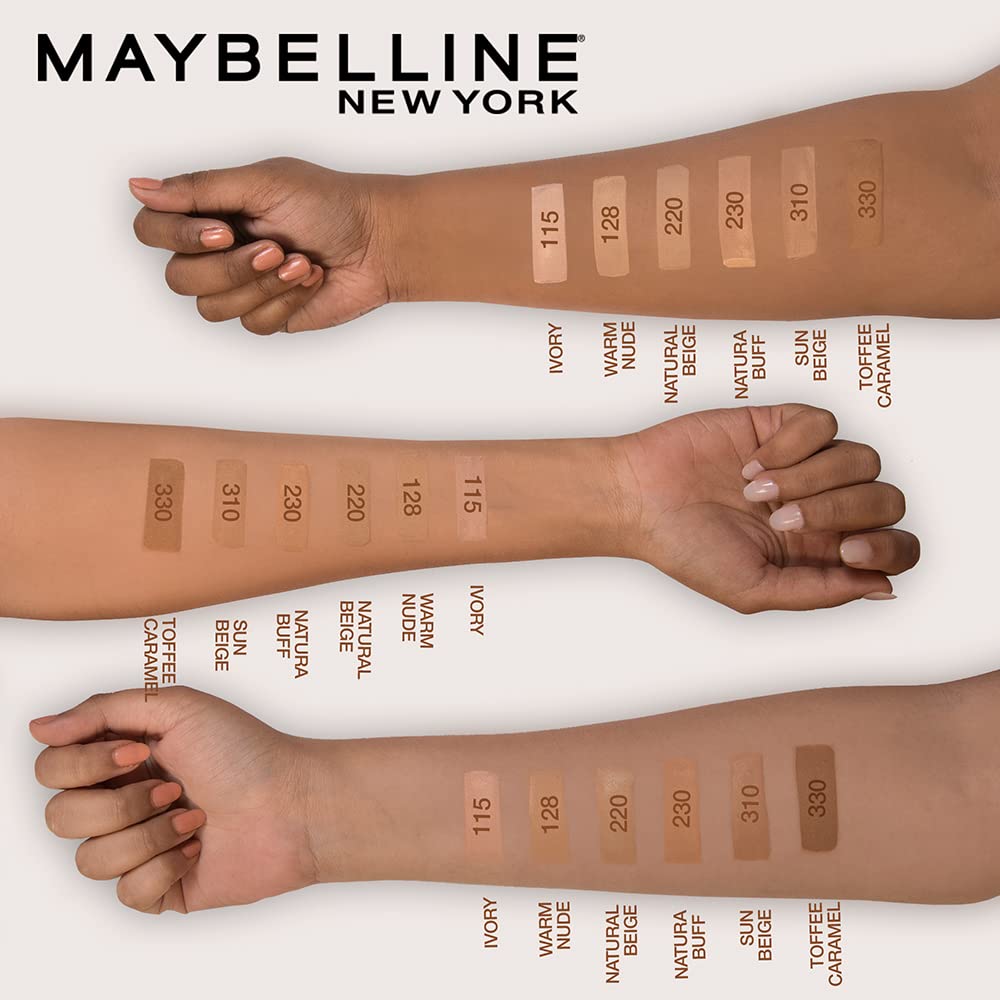 Maybelline New York Fit Me Matte + Poreless Foundation With SPF 22 PA ++ , 18ml